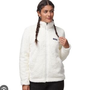 Patagonia Women's White Fleece Jacket